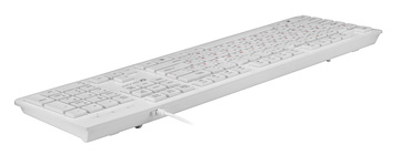 Клавиатура Oklick KeyBoard 505M 1196547, цвет белый
