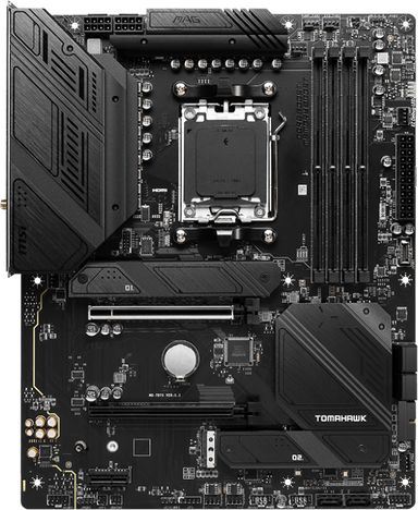 Материнская плата MSI AMD B650 MAG B650 TOMAHAWK WIFI