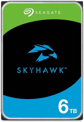 Жесткий диск  SEAGATE SkyHawk Surveillance 3.5  6000GB 5.4K SATA3