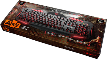 Клавиатура Qumo Клавиатура Axe K03 20796_Qumo, цвет черный