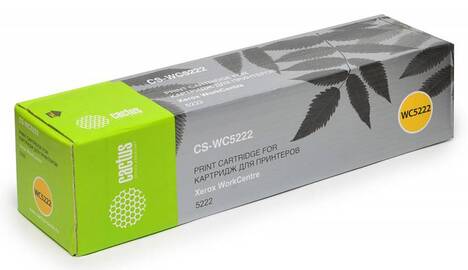 Тонер-картридж черный Cactus CS-WC5222