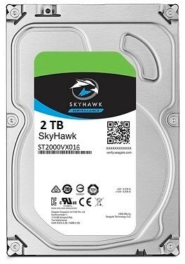 Жесткий диск  SEAGATE SkyHawkAI Surveillance 3.5  2TB 5.4K SATA3