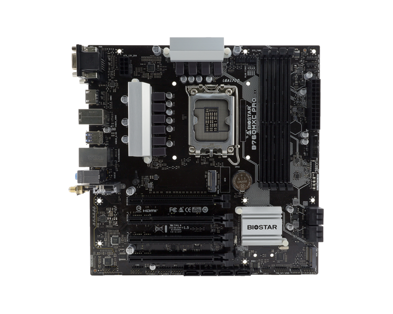 Материнская плата Biostar LGA 1700 Intel B760 B760MXC Pro