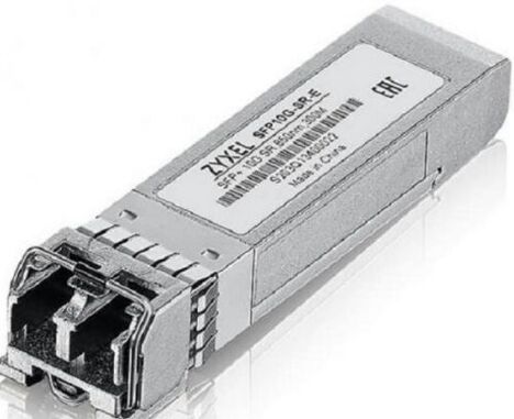 ZYXEL SFP10G-SR-E (pack of 10 pcs), SFP transceiver multi mode, SFP +, Duplex LC, 850nm, 300 m