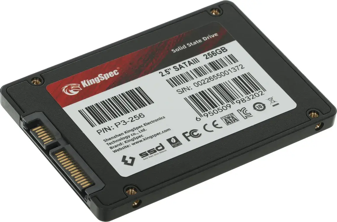 Внутренний твердотельный накопитель KINGSPEC P3 P3-256 2.5" 256GB