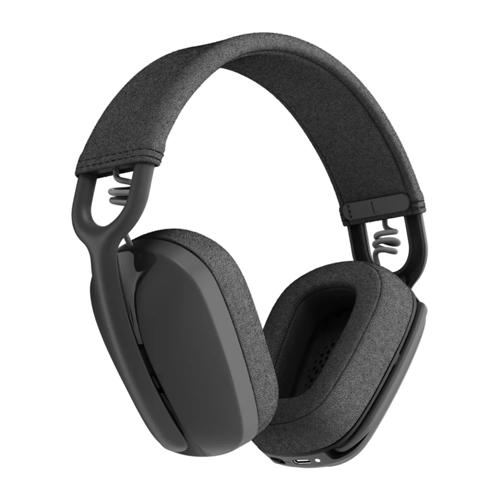 Bluetooth-гарнитура Logitech Zone Vibe 100, цвет темно-серый