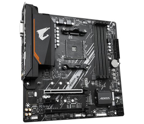 Материнская плата AORUS AM4 AMD B550, B550M AORUS ELITE