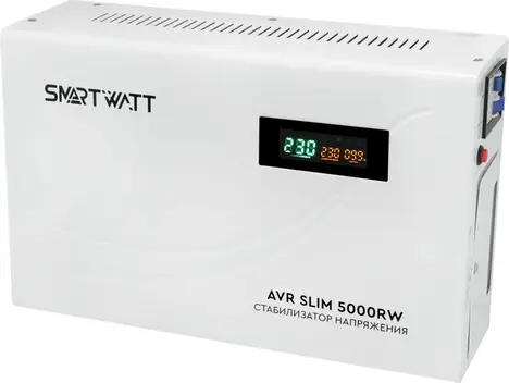 Стабилизатор напряжения SMARTWATT AVR SLIM 5000RW 5000ВА