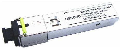 Трансивер OSNOVO SFP-S1SC18-F-1550-1310-I