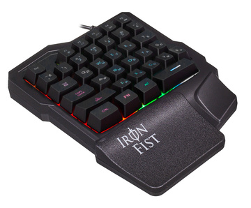 Клавиатура Oklick KeyBoard 701G IRON FIST SW-GK116, цвет черный
