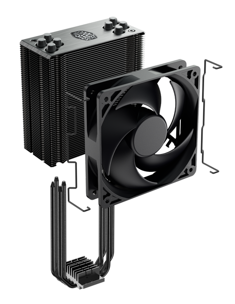 

Кулер Процессорный Cooler Master CPU cooler Hyper 212 Black Edition