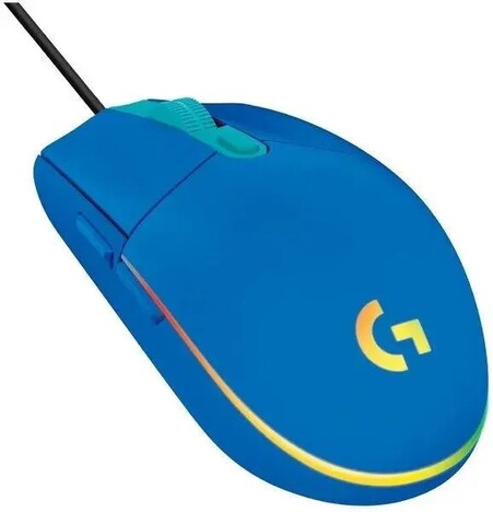 Мышь Logitech G102 910-005810, цвет синий