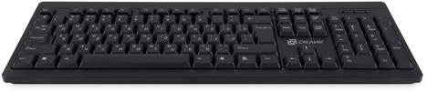 Клавиатура Oklick USB 95KW 1788287, цвет черный