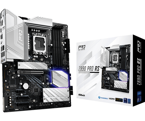 Материнская плата ASRock LGA 1851 Intel Z890 Z890 PRO RS