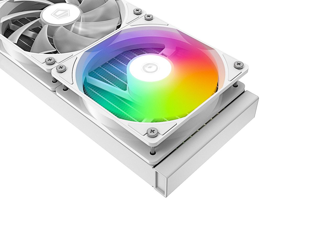 Кулер Процессорный ID-Cooling система водяного охлаждения SL240 XE WHITE