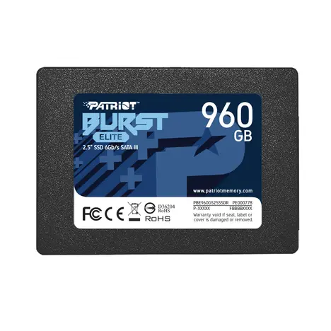 Внутренний твердотельный накопитель Patriot Burst Elite 960GB