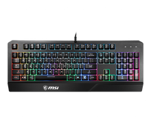 Клавиатура MSI Vigor GK20 S11-04RU230-CLA, цвет черный