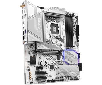 Материнская плата ASRock LGA 1851 Intel Z890 Z890 Pro RS WiFi White