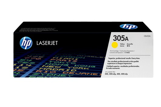 

Картридж желтый HP Inc. CE412A (№305A)