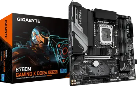 Материнская плата Gigabyte LGA 1700 Intel B760 B760M GAMING X DDR4 GEN5