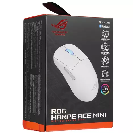 Мышь ASUS ROG HARPE ACE MINI 90MP03Z0-BMUA10, цвет белый