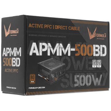 Блок питания FORMULA BD 80+ Bronze APMM-500BD 80+ bronze
