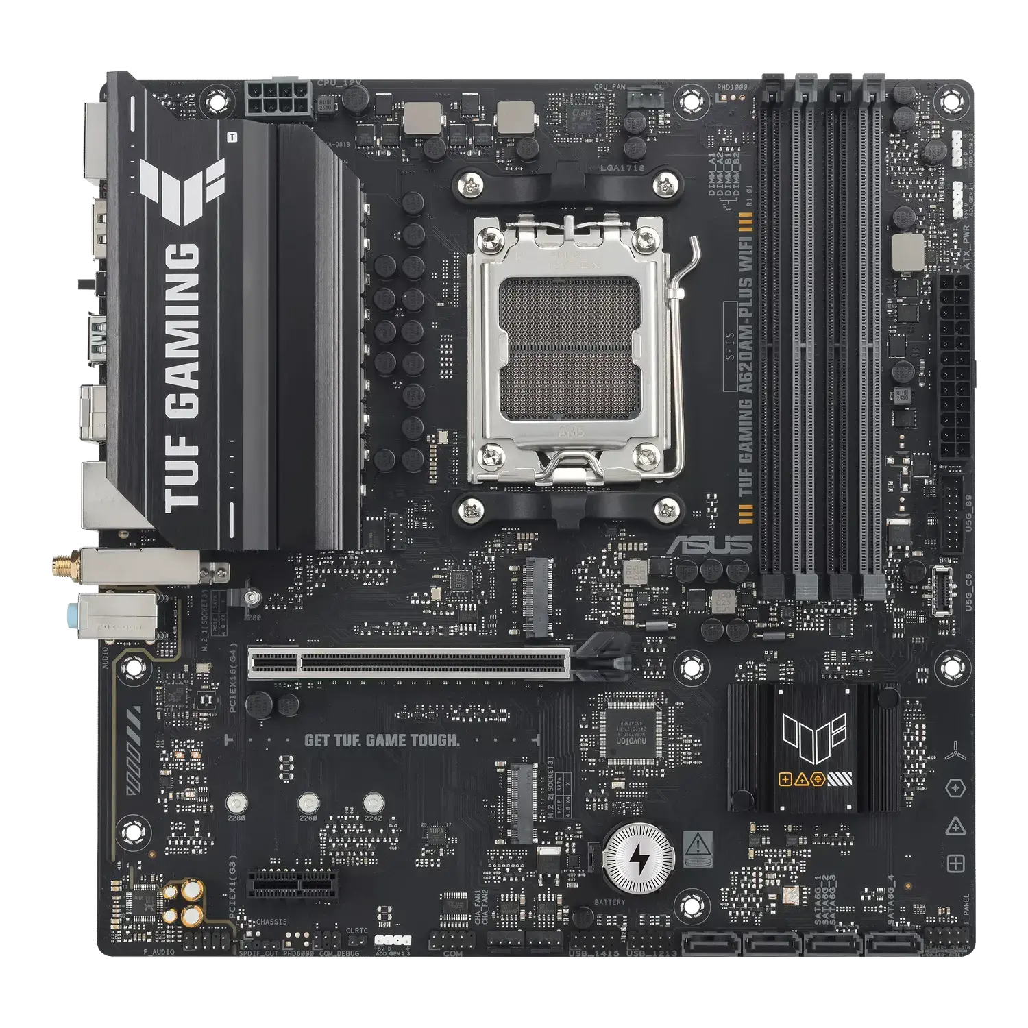 Материнская плата ASUS AMD A620A TUF GAMING A620AM-PLUS WIFI