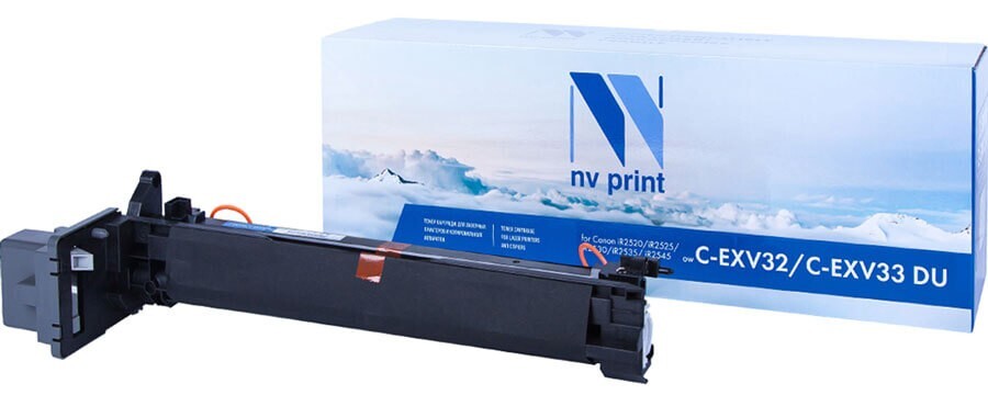 Фотобарабан черный NVPrint Блок фотобарабана, NV-CEXV32/CEXV33DU