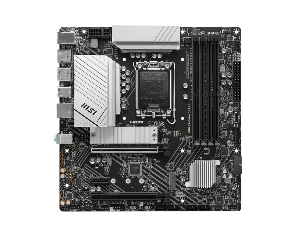 Материнская плата MSI Intel B760 PRO B760M-A DDR4 II