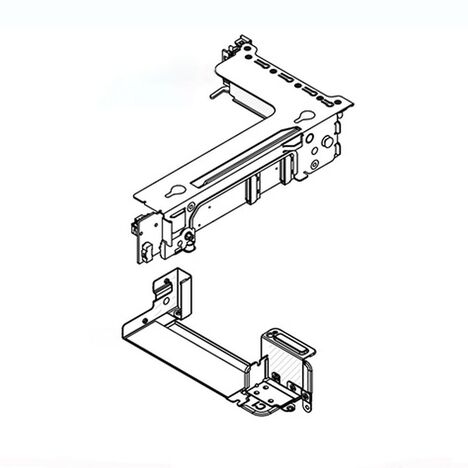 LENOVO Riser card bracket SR650 V3 x8/x8 PCIe Gen4 Riser3