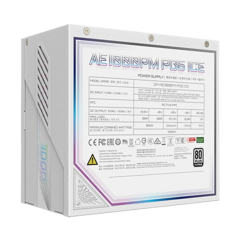 Блок питания Gigabyte AORUS ELITE P1000W 80+ Platinum Modular PCIe 5.0 ICE