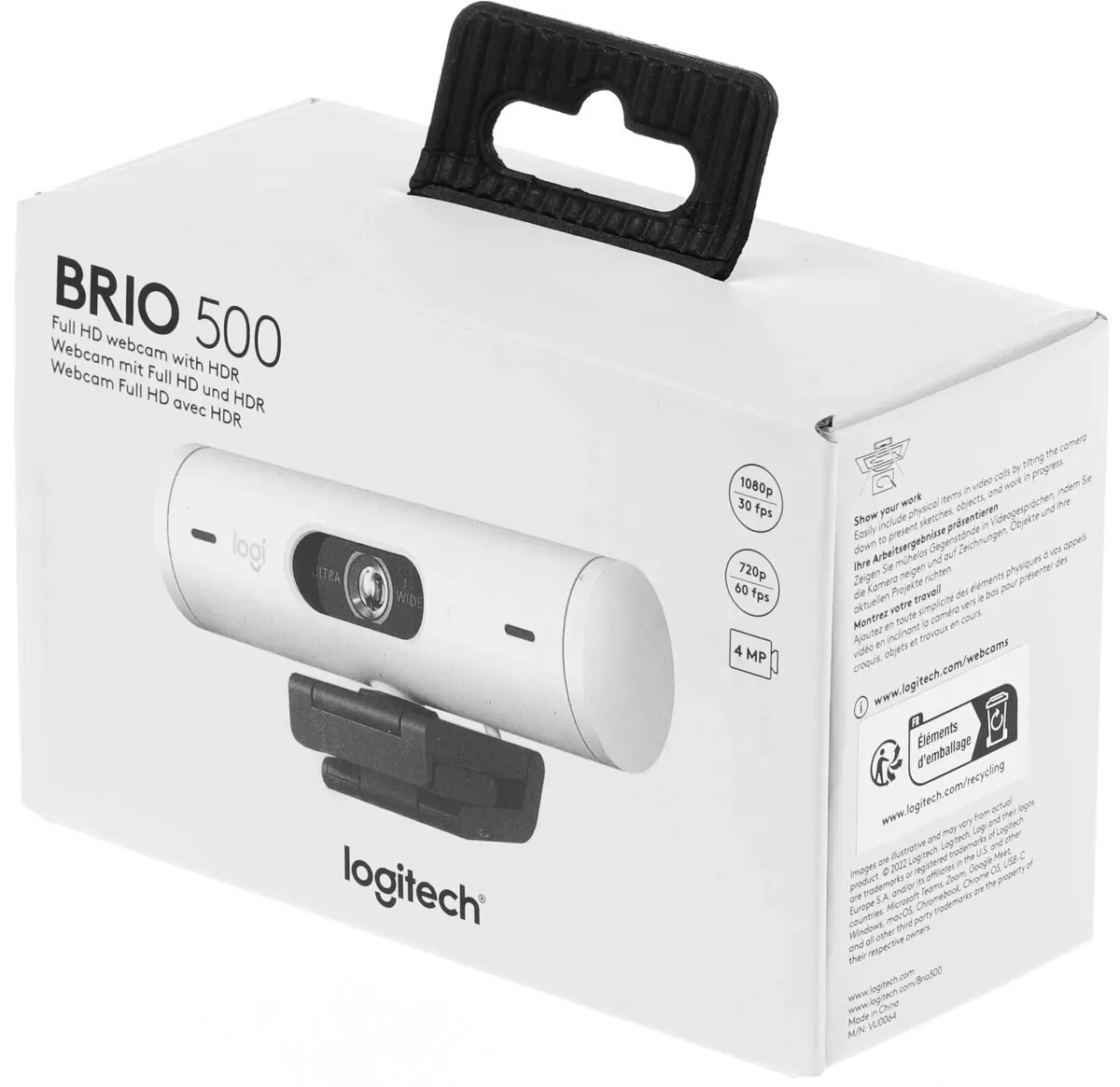 Вебкамера Logitech BRIO 500