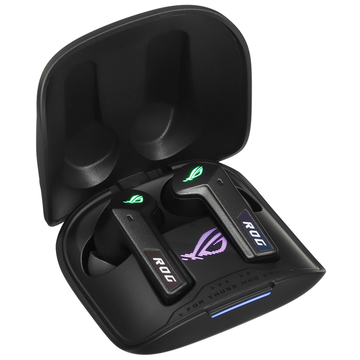 Bluetooth-гарнитура ASUS R55ES ROG Cetra True Wireless SpeedNova, цвет черный