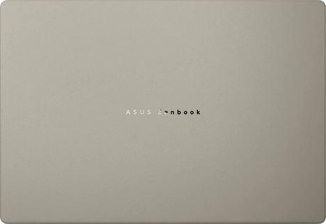 Ноутбук ASUS ZenBook A14 UX3407QA Qualcomm Snapdragon X X1-26-100 (бежевый)