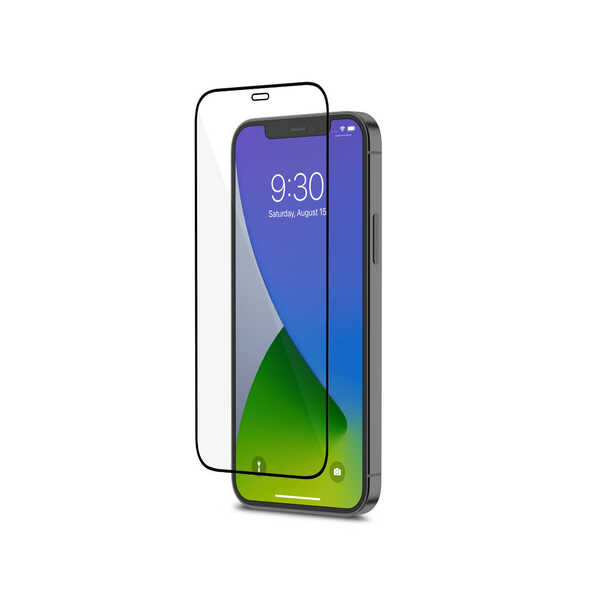 

Защитное покрытие Moshi AirFoil Pro для экрана iPhone 12/12 Pro. Цвет контура: черный.