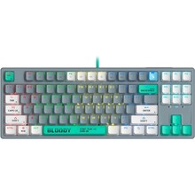Клавиатура A4tech Bloody S87 Energy S87 USB ENERGY ASH, цвет серый