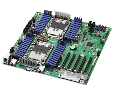 Материнская плата ASRock E2 (LGA 4710) Intel Xeon 6700P/6500P/6700E GNR2D16-2T
