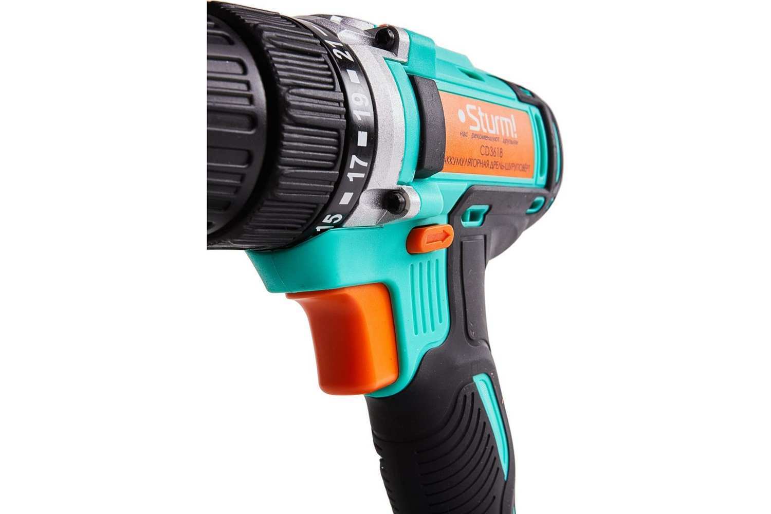 Безударная дрель-шуруповерт STURM! CD3618