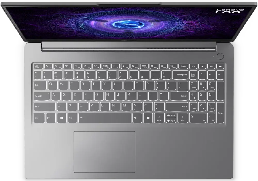 Ноутбук Lenovo LOQ 15IAX9E Intel Core i5-12450HX/16Gb (1*16 D5)/SSD512Gb/RTX3050 6Gb (65W)/15.6"/IPS/FHD/1920x1080/144Hz/Win11 (SL English)/RJ-45/Luna