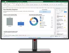 Монитор LENOVO P27h-30 27.0-inch черный