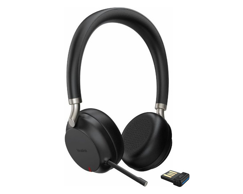 Bluetooth-гарнитура Yealink BH72 UC Black USB-A, цвет черный