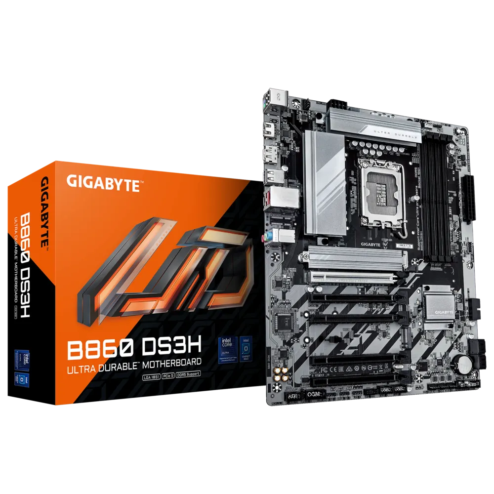 Материнская плата Gigabyte LGA1851 Intel B860 B860M DS3H