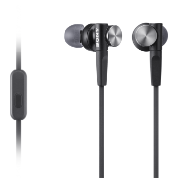 Гарнитура SONY MDR-XB50AP, цвет черный
