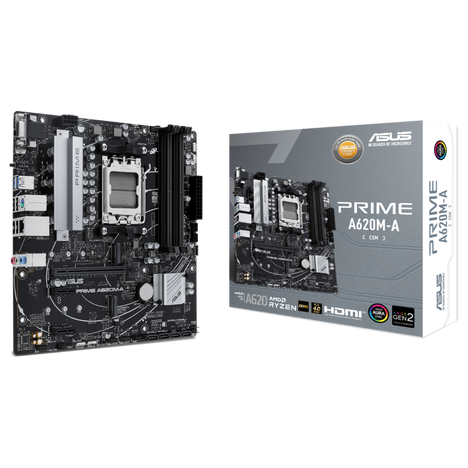 Материнская плата ASUS AMD A620 PRIME A620M-A-CSM
