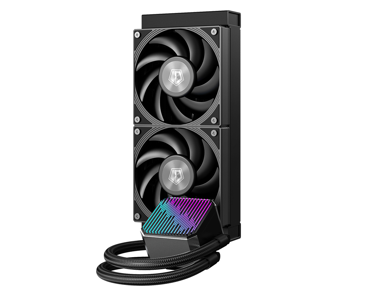 Кулер Процессорный ID-Cooling система водяного охлаждения DX240 Max Black