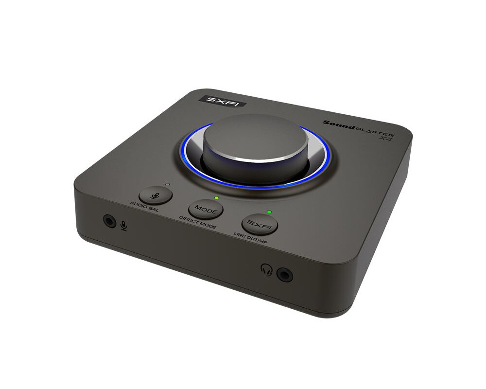 Звуковая карта CREATIVE USB Sound Blaster X4