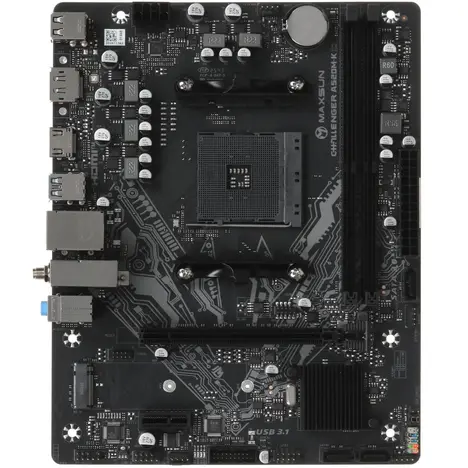 Материнская плата Maxsun AM4 AMD A520 Challenger A520M-K WIFI