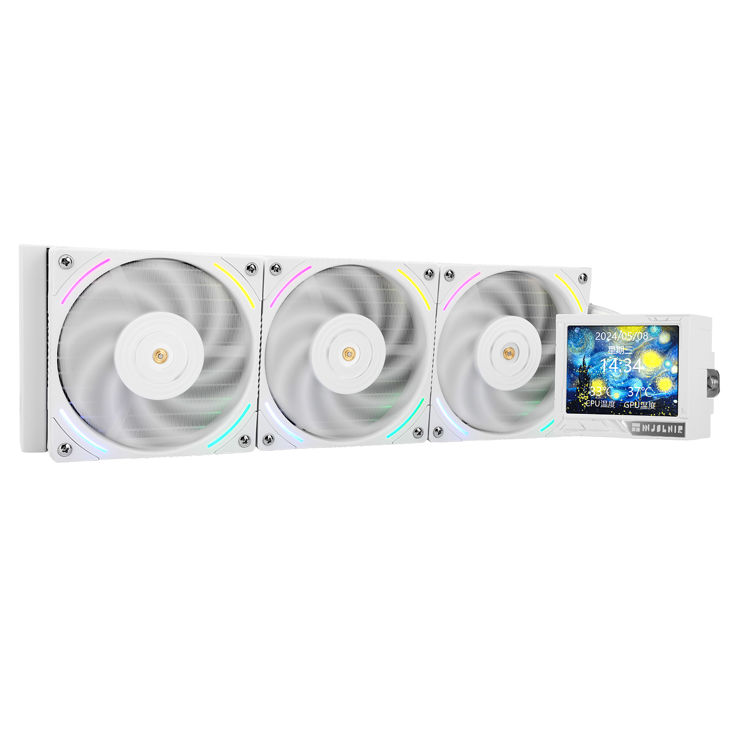 Кулер Процессорный Thermalright Водяное охлаждение Mjolnir Vision 360 WHITE ARGB