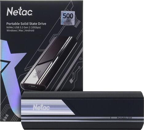 Внешний HDD Netac ZX10 500GB