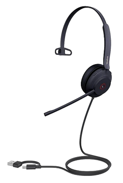 Гарнитура с 1 наушником Yealink UH37 Mono UC, цвет черный